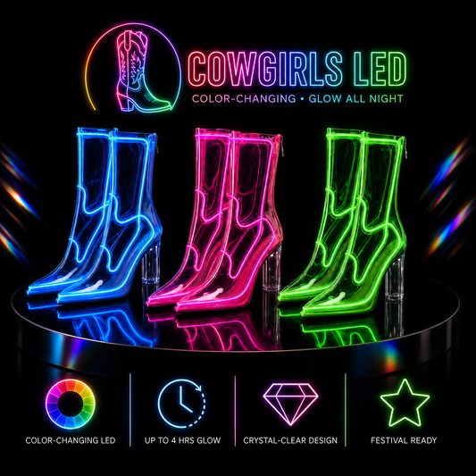 After Dark LED Cowgirl Boots