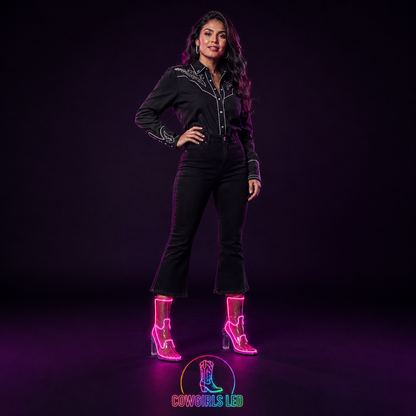 After Dark LED Cowgirl Boots