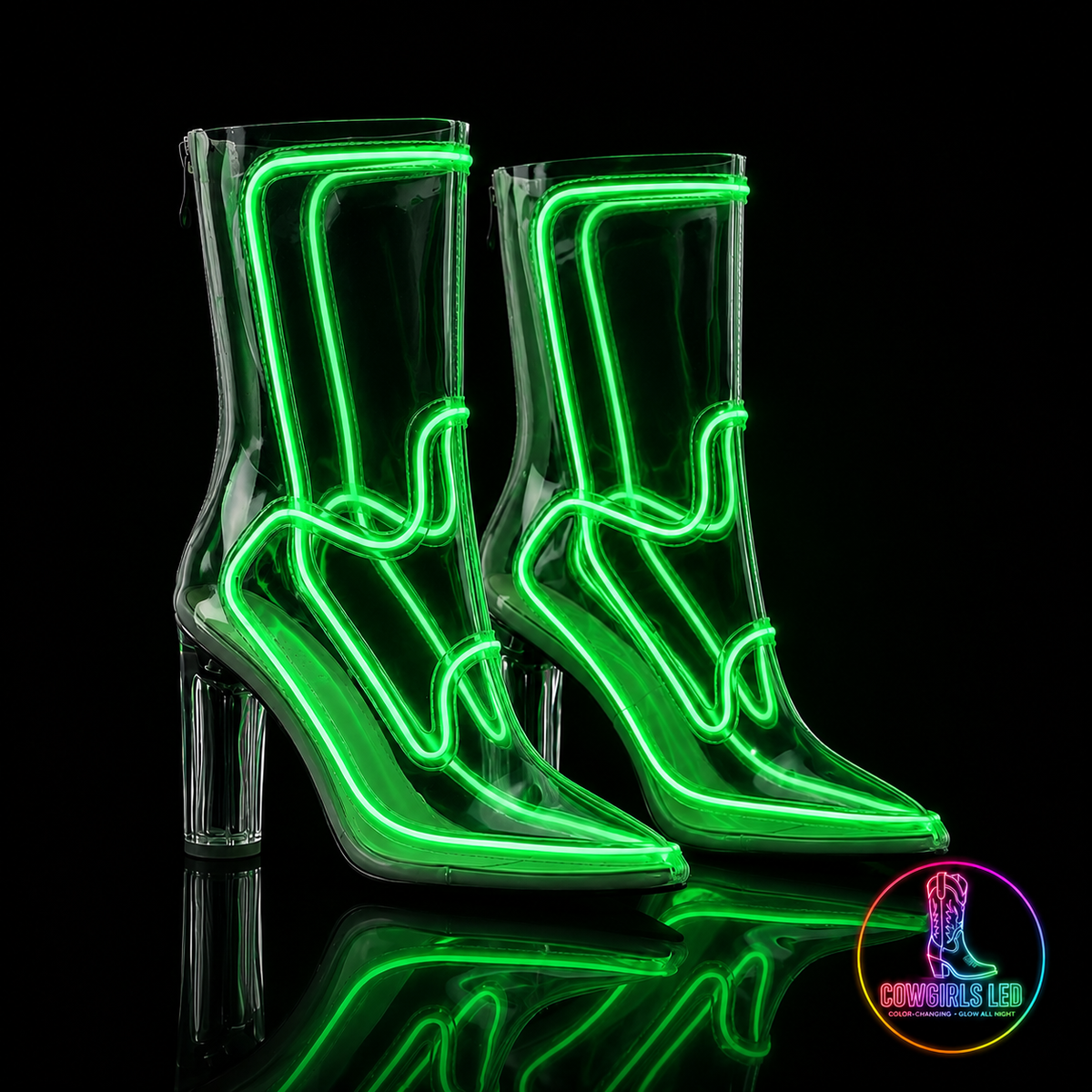 After Dark LED Cowgirl Boots
