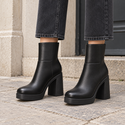 The Blair Platform Ankle Boots