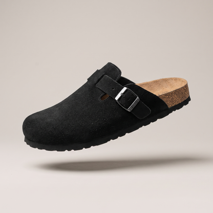 Suede Clog Mules