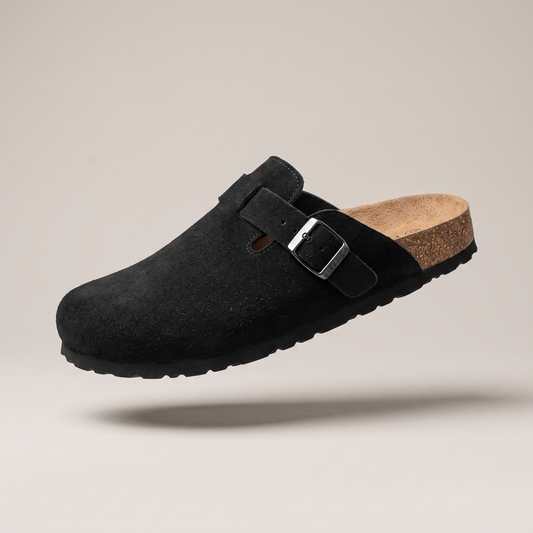 Suede Clog Mules