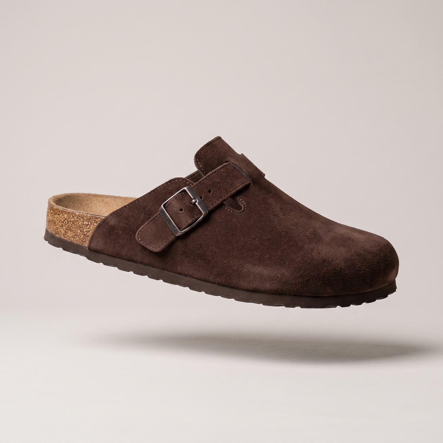 Suede Clog Mules
