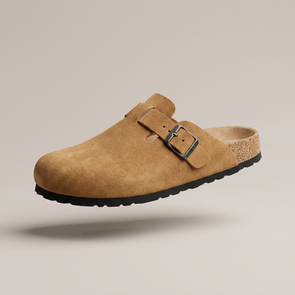 Suede Clog Mules