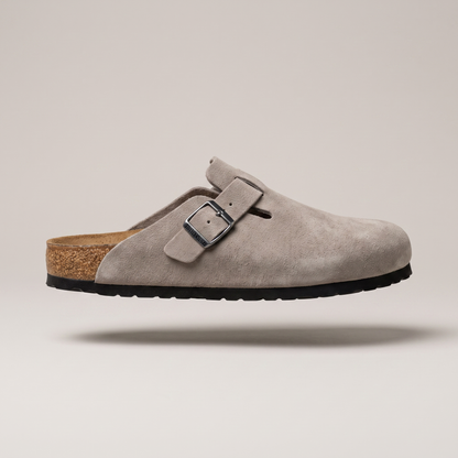 Suede Clog Mules