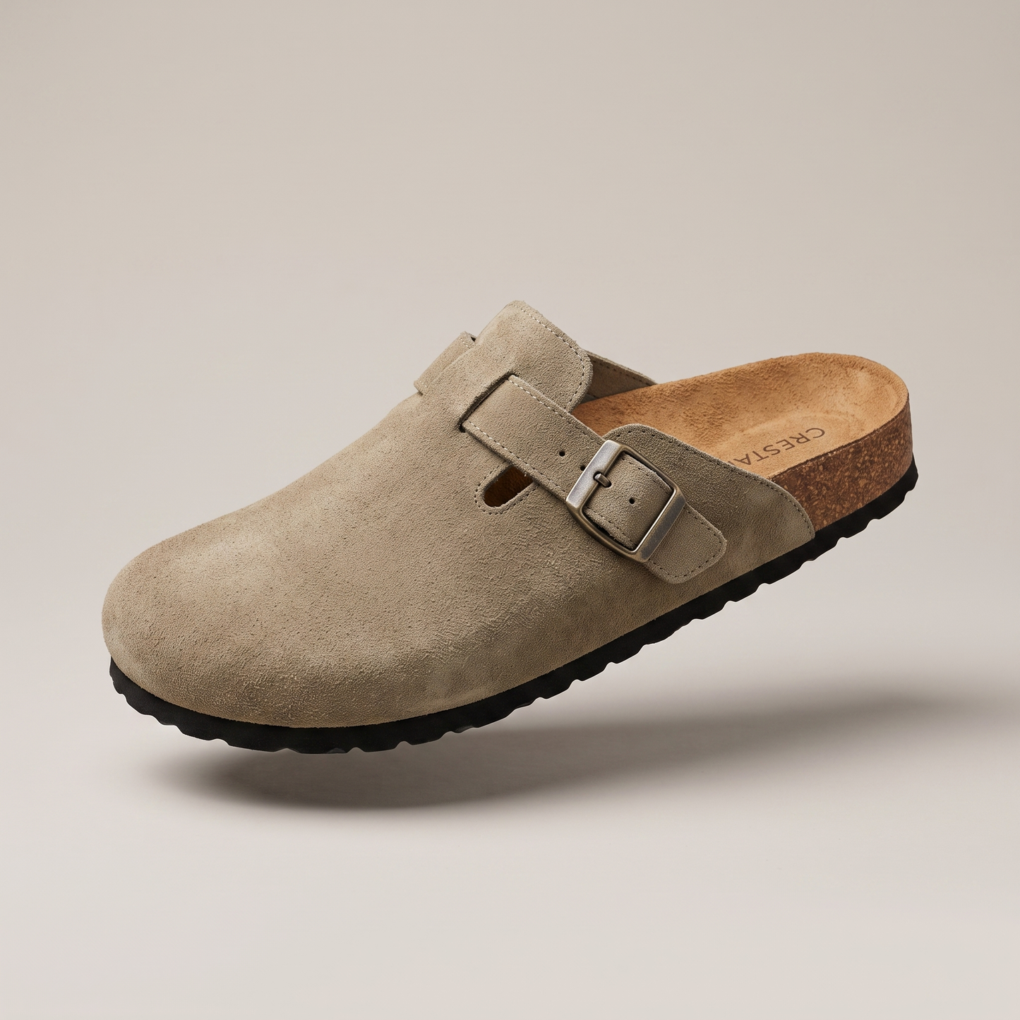 Suede Clog Mules