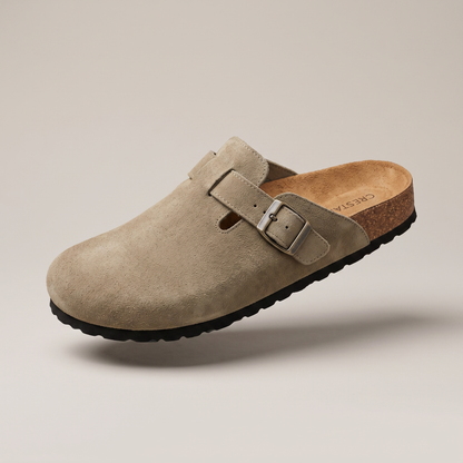 Suede Clog Mules