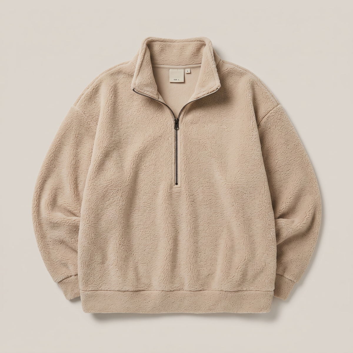 Retro Fleece Quarter-Zip Pullover