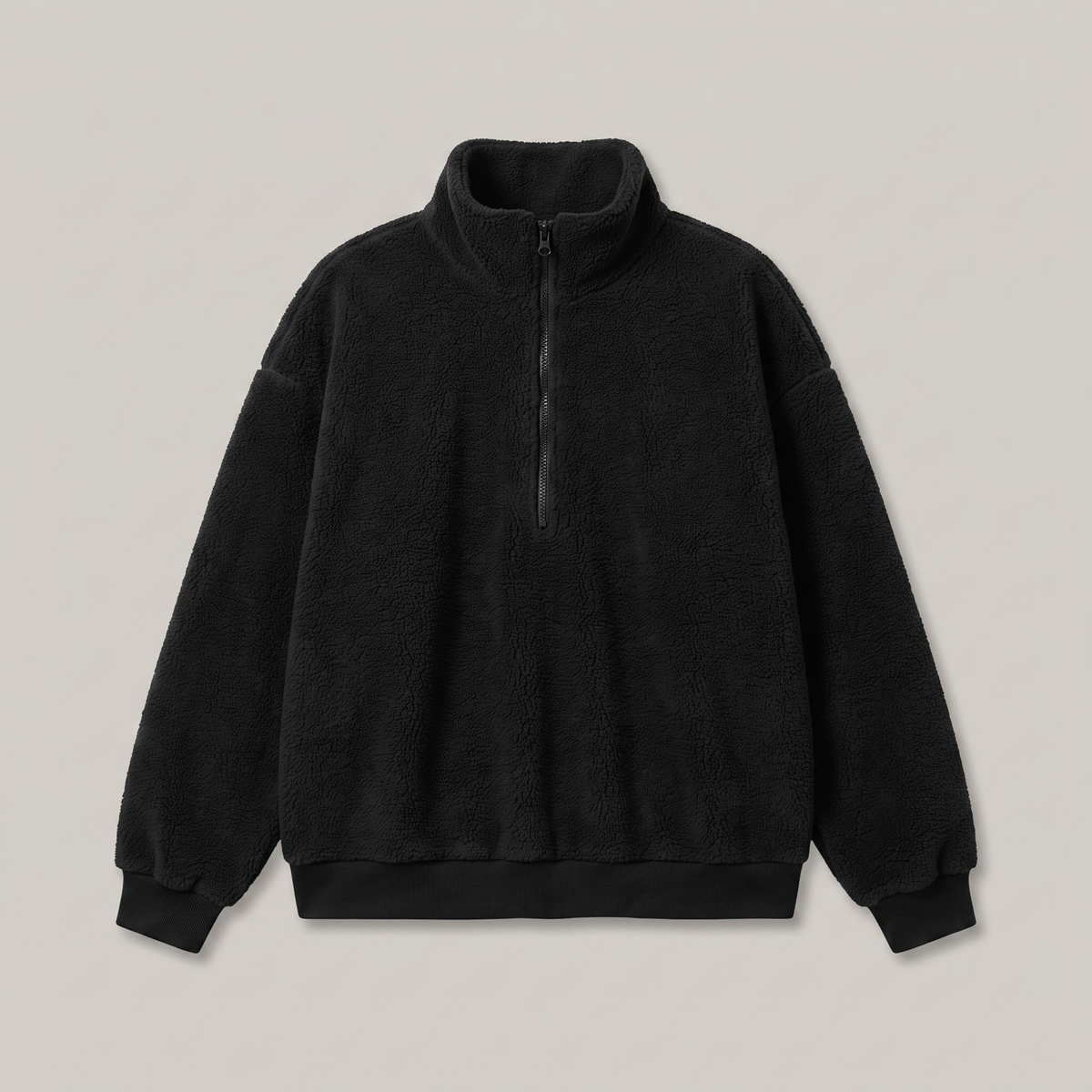 Retro Fleece Quarter-Zip Pullover