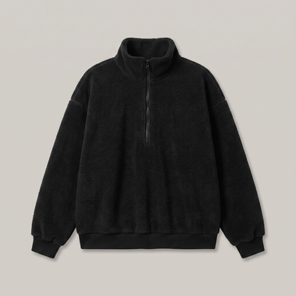 Retro Fleece Quarter-Zip Pullover