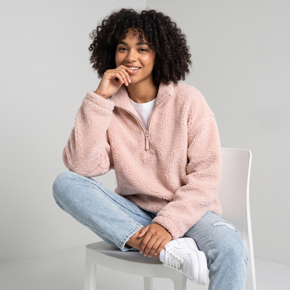 Retro Fleece Quarter-Zip Pullover