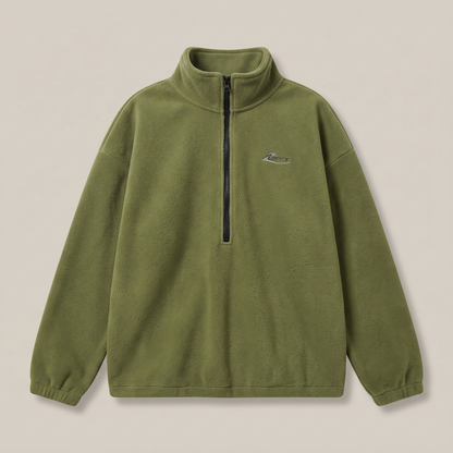 Retro Fleece Quarter-Zip Pullover